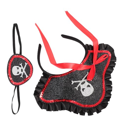 DEARMAMY 1 Satz Piratenhaar- lustige Maske Halloween-Accessoires halloween costume idea halloweenkostüme für Halloween-Party-Piraten-Requisiten Halloween -Partyzubehör rot DEARMAMY 1 Satz Piratenhaar- lustige Maske Halloween-Accessoires halloween costume idea halloweenkostüme für Halloween-Party-Piraten-Requisiten Halloween -Partyzubehör rot von DEARMAMY