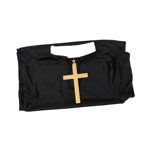 DEARMAMY Halloween-kostüme Für Erwachsene Priester Rollenspiel-kleidung Party-requisiten Dekoration Bequem Und Robust DEARMAMY Halloween-kostüme Für Erwachsene Priester Rollenspiel-kleidung Party-requisiten Dekoration Bequem Und Robust von DEARMAMY