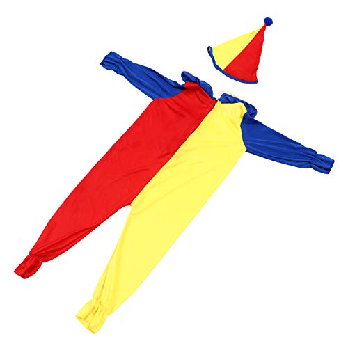 DEARMAMY Halloween Karneval Clown Anzug Outfits Party Supplies Aarel Kostüme Für Jungen Und Mädchen 9-12 Jahre Alt von DEARMAMY