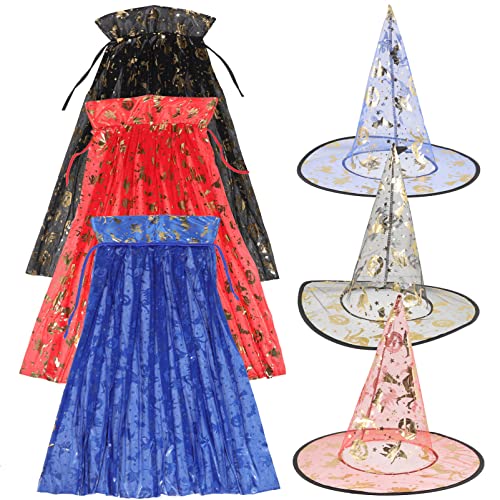 DEARMAMY 1 Satz Zauberer Umhang Hexenkostüm Tragbare Hexenkleidung Vampir Kostüm Damen Halloween Schnitter Kostüm Hexen Besenstiel Zubehör Feenkostüm Damen Hexenhüte Kessel Polyester DEARMAMY 1 Satz Zauberer Umhang Hexenkostüm Tragbare Hexenkleidung Vampir Kostüm Damen Halloween Schnitter Kostüm Hexen Besenstiel Zubehör Feenkostüm Damen Hexenhüte Kessel Polyester von DEARMAMY
