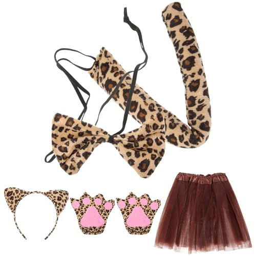 DEARMAMY 1 Satz camoing kleidung kinderkostüme Dalmatiner Kostüm für Erwachsene Tierstirnband Leopardenkostüm für Cosplay Leopardenkostüm für Mädchen strukturierter Kunststoff DEARMAMY 1 Satz camoing kleidung kinderkostüme Dalmatiner Kostüm für Erwachsene Tierstirnband Leopardenkostüm für Cosplay Leopardenkostüm für Mädchen strukturierter Kunststoff von DEARMAMY