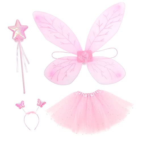 DEARMAMY 1 Set Flügel Prinzessinnenkleid Tutu Kostüme Feenprinzessin Zauberstab Kleid Für Teenager Mädchen Schmetterling Outfit Für Mädchen Kostüm Flügel Make Up Stirnband Dekorationen DEARMAMY 1 Set Flügel Prinzessinnenkleid Tutu Kostüme Feenprinzessin Zauberstab Kleid Für Teenager Mädchen Schmetterling Outfit Für Mädchen Kostüm Flügel Make Up Stirnband Dekorationen von DEARMAMY