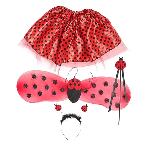 DEARMAMY Ladybug 1 Set Kostüm Für Dekorband Haarspangen Für Damen Damenkleid Für Kostüm Kinderkostüm Für Accessoires Für DEARMAMY Ladybug 1 Set Kostüm Für Dekorband Haarspangen Für Damen Damenkleid Für Kostüm Kinderkostüm Für Accessoires Für von DEARMAMY