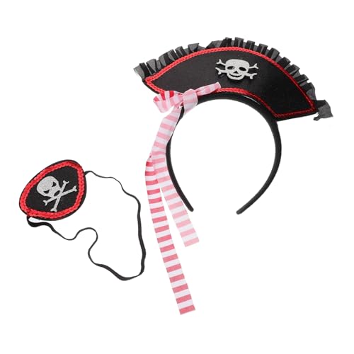 DEARMAMY 1 Set Piratenhaar Make Up Stirnband Dekoration Kostüm Masken So Tun Als Ob Halloween Requisiten Zubehör Umhang Piratenhut Kinderpiraten Handhaken DEARMAMY 1 Set Piratenhaar Make Up Stirnband Dekoration Kostüm Masken So Tun Als Ob Halloween Requisiten Zubehör Umhang Piratenhut Kinderpiraten Handhaken von DEARMAMY