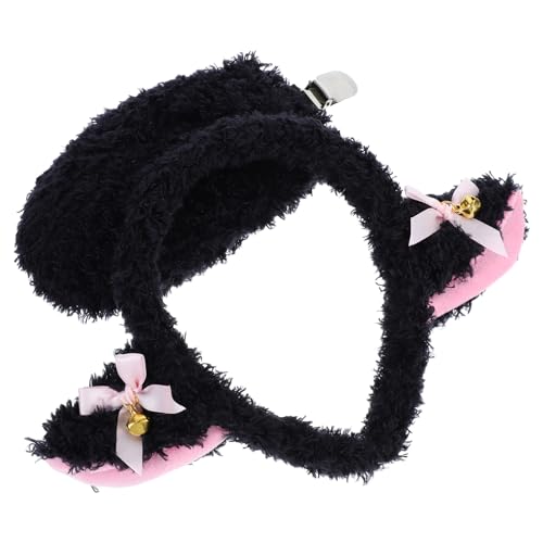 DEARMAMY 1 Set Schafkostüm-Zubehör – Lammohr-Stirnband Mit Glöckchen Und Flauschigem -Set Für Cosplay Halloween-Party von DEARMAMY