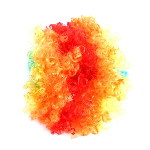 DEARMAMY 1 Stück Die Clownmaske Clownmaske Für Halloween-kostümzubehör Regenbogenperücke Karnevalskleidung Leistung Kopfbedeckung DEARMAMY 1 Stück Die Clownmaske Clownmaske Für Halloween-kostümzubehör Regenbogenperücke Karnevalskleidung Leistung Kopfbedeckung von DEARMAMY