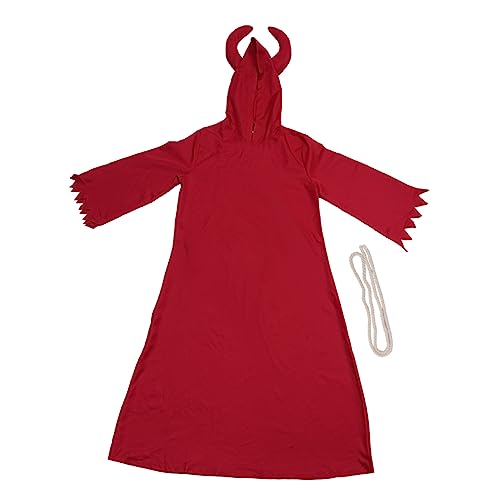 DEARMAMY 1 Stück Halloween Maskenkostüm Teufel Dämonenkostüm Rot Covert One The Factor Cosplay Outfits Halloween Kostüme Kleidung Teufelskostüm Polyester Polyester DEARMAMY 1 Stück Halloween Maskenkostüm Teufel Dämonenkostüm Rot Covert One The Factor Cosplay Outfits Halloween Kostüme Kleidung Teufelskostüm Polyester Polyester von DEARMAMY