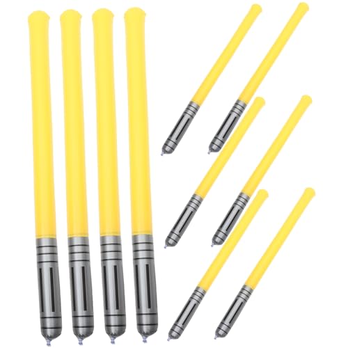 DEARMAMY 10 Stück Teiliges Aufblasbares Lichtschwert PVC für Jungen und Mädchen Leichtes Cosplay Zubehör Sicher Schnell Aufblasbar für Kindergeburtstag Halloween und Poolparty DEARMAMY 10 Stück Teiliges Aufblasbares Lichtschwert PVC für Jungen und Mädchen Leichtes Cosplay Zubehör Sicher Schnell Aufblasbar für Kindergeburtstag Halloween und Poolparty von DEARMAMY