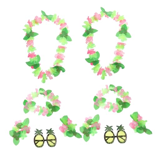 DEARMAMY 10-teiliges Set Mit Ananasgläsern Und Hawaii-blumenkronen – Luau-party-zubehör DEARMAMY 10-teiliges Set Mit Ananasgläsern Und Hawaii-blumenkronen – Luau-party-zubehör von DEARMAMY