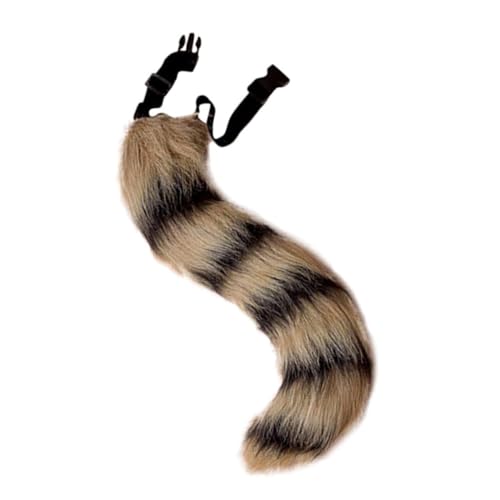 DEARMAMY 1PC Fluffy Faux Fur Mit Verstellbarem Band Realistischer Und Für Halloween Party Cosplay Und Kostüme Und DEARMAMY 1PC Fluffy Faux Fur Mit Verstellbarem Band Realistischer Und Für Halloween Party Cosplay Und Kostüme Und von DEARMAMY