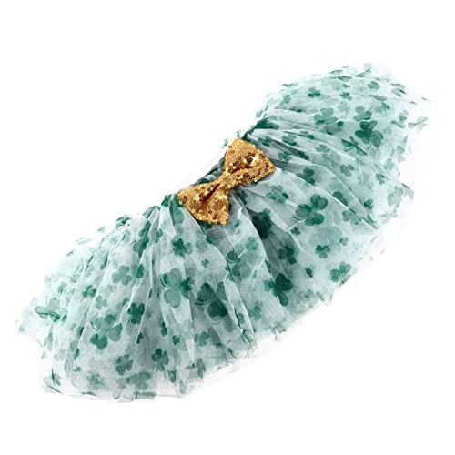 DEARMAMY 1pc St. Patricks Day Rock Mädchen Grün Tutu Rock Mode Tutu Jungen Und Mädchen Party-outfit von DEARMAMY
