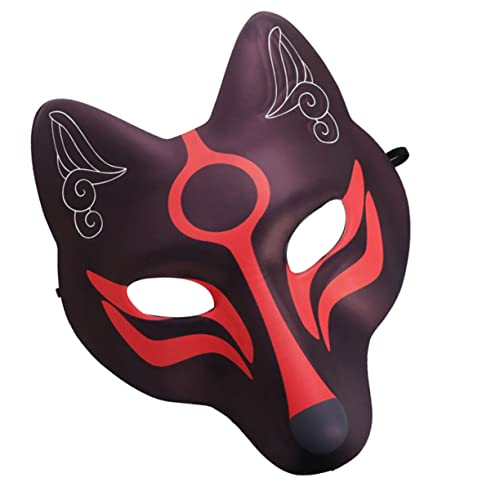DEARMAMY 1stk Fuchs Maske Masken Rave Gesicht Kostüm Halloween Maskerade Für Männer Party Cosplay-performance-maske Lustige Tiermaske Lustige Schwarze Maske Kreative Maske Black Eva DEARMAMY 1stk Fuchs Maske Masken Rave Gesicht Kostüm Halloween Maskerade Für Männer Party Cosplay-performance-maske Lustige Tiermaske Lustige Schwarze Maske Kreative Maske Black Eva von DEARMAMY