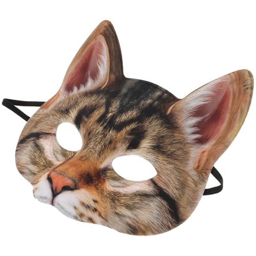 DEARMAMY 1stk Halloween-maske Fuchsmaske Katzenkopfmaske Rächermaske Maske Maske Katzenkostüm Für Katzenmasken Katzenkostüm Halloween Kinderkatze Kostüm Weiße Katzenmaske Green DEARMAMY 1stk Halloween-maske Fuchsmaske Katzenkopfmaske Rächermaske Maske Maske Katzenkostüm Für Katzenmasken Katzenkostüm Halloween Kinderkatze Kostüm Weiße Katzenmaske Green von DEARMAMY
