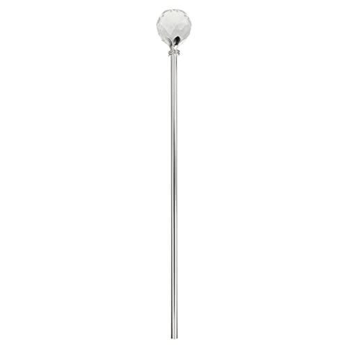 DEARMAMY 1stk Kristallkugel Halloween Streich Stütze Lustig Gucken Spielzeugkönigin Wanderer Aufblasbare Gehhilfe Und Gehstock Zirkus Sensenmann-kostüm Männer Plastik Silver DEARMAMY 1stk Kristallkugel Halloween Streich Stütze Lustig Gucken Spielzeugkönigin Wanderer Aufblasbare Gehhilfe Und Gehstock Zirkus Sensenmann-kostüm Männer Plastik Silver von DEARMAMY