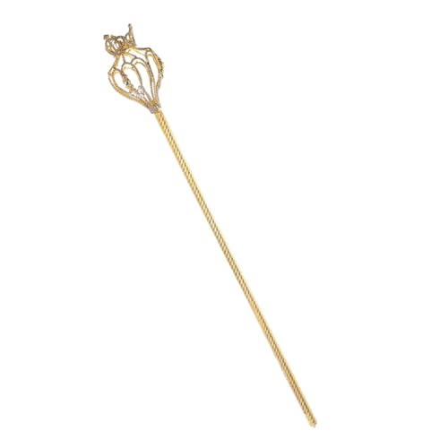 DEARMAMY 1stk Kronen Spielzeug Stab Zauberstab Strass- Feenstab Königszepter Kostüm Fee Stock Cosplay- Königliches Fee Cosplay Zubehör Party Bohren Golden DEARMAMY 1stk Kronen Spielzeug Stab Zauberstab Strass- Feenstab Königszepter Kostüm Fee Stock Cosplay- Königliches Fee Cosplay Zubehör Party Bohren Golden von DEARMAMY