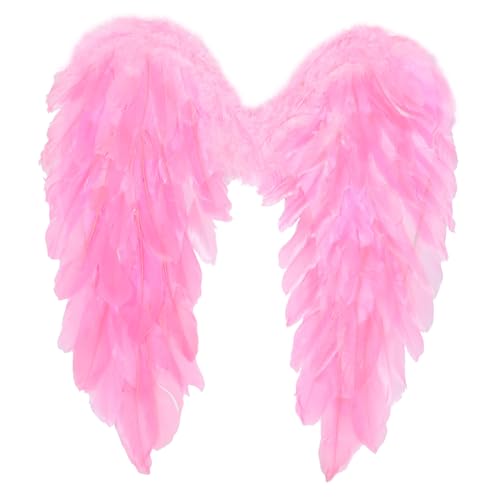 DEARMAMY 2 Stck. Engelsflügel Deko Flügel Ornament Rosa Leichtes Kostüm Zubehör für Erwachsene Party Fotoshooting DEARMAMY 2 Stck. Engelsflügel Deko Flügel Ornament Rosa Leichtes Kostüm Zubehör für Erwachsene Party Fotoshooting von DEARMAMY