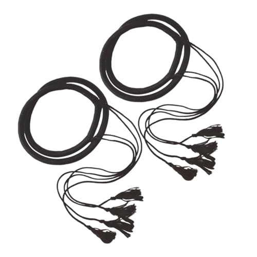 DEARMAMY 2 Stück Arabisches Kopftuch Stirnband mit Quasten für Männer für Kostümpartys Cosplay und Karneval Schwarz Vielseitiges Zubehör für Arabische Outfits DEARMAMY 2 Stück Arabisches Kopftuch Stirnband mit Quasten für Männer für Kostümpartys Cosplay und Karneval Schwarz Vielseitiges Zubehör für Arabische Outfits von DEARMAMY