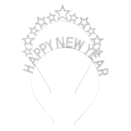 DEARMAMY 2 Stück Dekorativer Haarreif für Neujahr mit Strass Sternen Design für Partys und Feiern Einzigartiges und Komfortables Accessoire für Fest DEARMAMY 2 Stück Dekorativer Haarreif für Neujahr mit Strass Sternen Design für Partys und Feiern Einzigartiges und Komfortables Accessoire für Fest von DEARMAMY