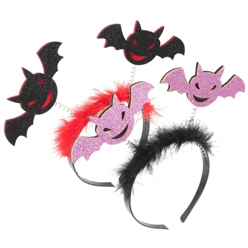 DEARMAMY 2 Stück Gesicht Fledermaus Maske Kostüme Party Kopfbedeckung für Mädchen haarreif halloween haarreifen halloween haaraccessoires Cosplay-Stirnband Cosplay Stirnband Requisite Tuch DEARMAMY 2 Stück Gesicht Fledermaus Maske Kostüme Party Kopfbedeckung für Mädchen haarreif halloween haarreifen halloween haaraccessoires Cosplay-Stirnband Cosplay Stirnband Requisite Tuch von DEARMAMY