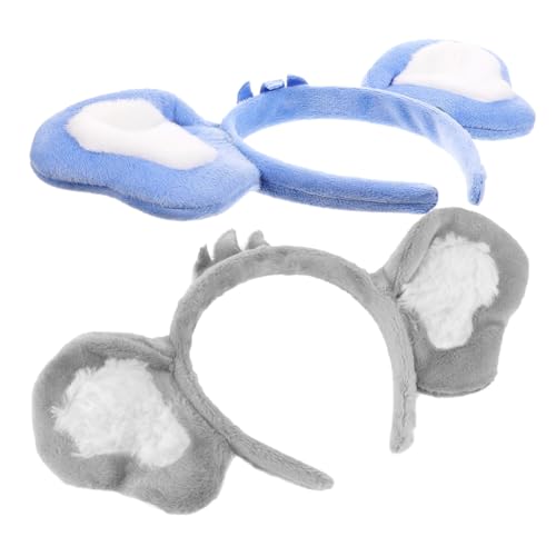 DEARMAMY 2 Stück Koala Stirnband Koala Haarbänder Koala Haarreifen Koala Kostüm Ohren Plüsch Tierhaarbänder Tierkopfschmuck Koala Partygeschenke Koala Ohr Stirnbänder Koala DEARMAMY 2 Stück Koala Stirnband Koala Haarbänder Koala Haarreifen Koala Kostüm Ohren Plüsch Tierhaarbänder Tierkopfschmuck Koala Partygeschenke Koala Ohr Stirnbänder Koala von DEARMAMY