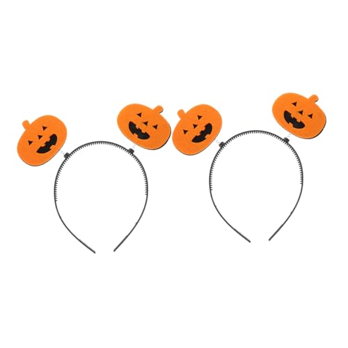 DEARMAMY 2 Stück Kürbis Haarreifen für Halloween Einzigartige Party Kopfbedeckung für Cosplay und Festlichkeiten für Kostümpartys und Karneval DEARMAMY 2 Stück Kürbis Haarreifen für Halloween Einzigartige Party Kopfbedeckung für Cosplay und Festlichkeiten für Kostümpartys und Karneval von DEARMAMY