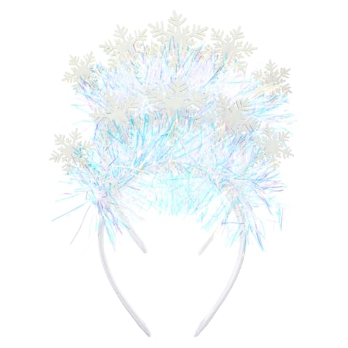 DEARMAMY 2 Stück Weihnachts Haarreif mit Glitzer Schneeflocken Dekoration für Festlichkeiten Haaraccessoire für Weihnachtsfeiern und Fotoshootings DEARMAMY 2 Stück Weihnachts Haarreif mit Glitzer Schneeflocken Dekoration für Festlichkeiten Haaraccessoire für Weihnachtsfeiern und Fotoshootings von DEARMAMY