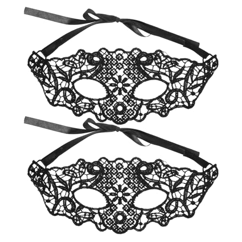 DEARMAMY 2 Stücke Frauen Maskerade Spitze Augenmaske Halbmaske Für Party Damen Party Maske Cosplay Zubehör Maskerade Dekorative Maske DEARMAMY 2 Stücke Frauen Maskerade Spitze Augenmaske Halbmaske Für Party Damen Party Maske Cosplay Zubehör Maskerade Dekorative Maske von DEARMAMY