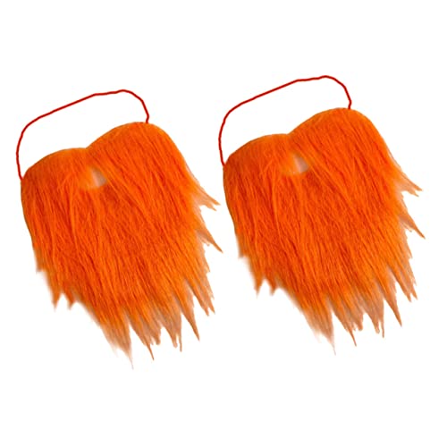 DEARMAMY Leistung Kostüm Bart 2 Stücke Realistische Für Party Dekoration Schnurrbart Ornament DEARMAMY Leistung Kostüm Bart 2 Stücke Realistische Für Party Dekoration Schnurrbart Ornament von DEARMAMY