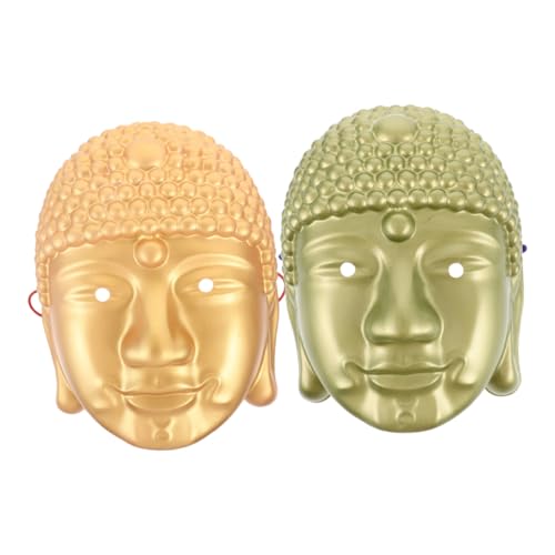 DEARMAMY 2st Buddha-kopfmaske Anhänger Zubehör Masken Tanzmaske Figuren Halloween-maske Erwachsenenmaske Rechteckige Kuchenform Tortenring Männliche Und Weibliche Maske Gebäckformen Pvc DEARMAMY 2st Buddha-kopfmaske Anhänger Zubehör Masken Tanzmaske Figuren Halloween-maske Erwachsenenmaske Rechteckige Kuchenform Tortenring Männliche Und Weibliche Maske Gebäckformen Pvc von DEARMAMY