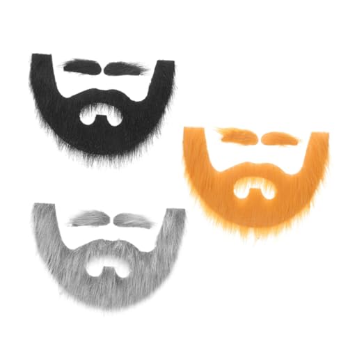 DEARMAMY 3 Sätze Selbstklebendes Set Realistischer Falscher Schnurrbart und Augenbrauen Aufkleber Farblich Abgestimmt für Halloween Karneval Kostüm Erwachsene Bequeme Anwendung DEARMAMY 3 Sätze Selbstklebendes Set Realistischer Falscher Schnurrbart und Augenbrauen Aufkleber Farblich Abgestimmt für Halloween Karneval Kostüm Erwachsene Bequeme Anwendung von DEARMAMY