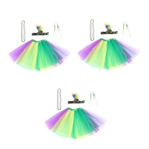 DEARMAMY 3 Sets Einzigartige Karnevalskostüme Tutu-rock Maskenmaske Stirnband Perlen Halskette Ohrringe Party-zubehör Für Frauen Und Mädchen DEARMAMY 3 Sets Einzigartige Karnevalskostüme Tutu-rock Maskenmaske Stirnband Perlen Halskette Ohrringe Party-zubehör Für Frauen Und Mädchen von DEARMAMY