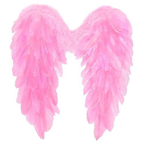 DEARMAMY 3 Stck. Engelsflügel Federschmuck Rosa Weihnachts Bühnenrequisite Kreatives Kostüm Zubehör für Festliche Auftritte DEARMAMY 3 Stck. Engelsflügel Federschmuck Rosa Weihnachts Bühnenrequisite Kreatives Kostüm Zubehör für Festliche Auftritte von DEARMAMY