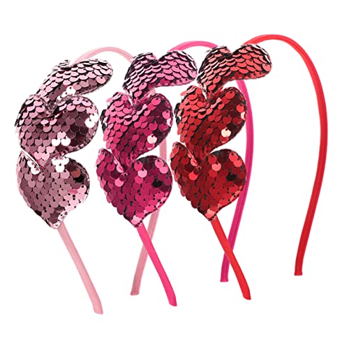 DEARMAMY 3 Stück Herz Haarschmuck für Damen Fester Haarreifen Rot und Haarbänder für Valentinstag Hochzeit und Partys Vielseitige Haarschmuck Dekoration DEARMAMY 3 Stück Herz Haarschmuck für Damen Fester Haarreifen Rot und Haarbänder für Valentinstag Hochzeit und Partys Vielseitige Haarschmuck Dekoration von DEARMAMY