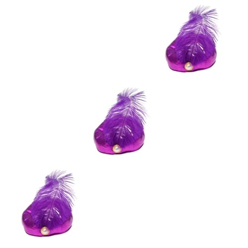 DEARMAMY 3 Stück Indischer Prinzenhut für Jungen Arabische Kopfbedeckung Langlebiges Material Bequeme Festlicher Kopfschmuck für Halloween und Cosplay Partys von DEARMAMY
