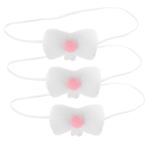 DEARMAMY 3 Stück Kaninchennasen -Requisiten Piercing Käfig Zucht Figur Nasenringe für Frauen kinderkleider kinderkleidung costume Maske falsches Nasenkostüm Nasenstütze Plüsch Weiß DEARMAMY 3 Stück Kaninchennasen -Requisiten Piercing Käfig Zucht Figur Nasenringe für Frauen kinderkleider kinderkleidung costume Maske falsches Nasenkostüm Nasenstütze Plüsch Weiß von DEARMAMY