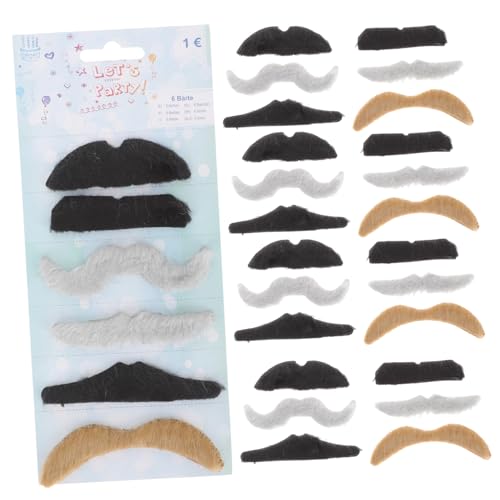 DEARMAMY Fake 30st Requisiten Bartroller Falscher Schnurrbart Falscher Bartwachs Bartfarbe Für Männer Gefälscht Bartformer Partygeschenk Party-Cosplay-Requisite Cosplay- Flaum DEARMAMY Fake 30st Requisiten Bartroller Falscher Schnurrbart Falscher Bartwachs Bartfarbe Für Männer Gefälscht Bartformer Partygeschenk Party-Cosplay-Requisite Cosplay- Flaum von DEARMAMY