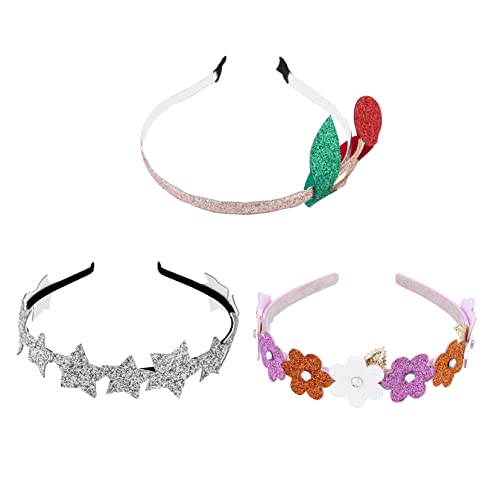 DEARMAMY 3Stücke Glitzernde Haarbänder für Süße Kopfbedeckung Kirschblüten und Sternen Partys Hochzeiten und Alltägliches DEARMAMY 3Stücke Glitzernde Haarbänder für Süße Kopfbedeckung Kirschblüten und Sternen Partys Hochzeiten und Alltägliches von DEARMAMY