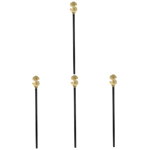 DEARMAMY 4 Stück Halloween Goldener Sign Zauberstab Teilig Langlebig für Bühnenauftritte Cosplay Kostüm Partys Geeignet für Erwachsene DEARMAMY 4 Stück Halloween Goldener Sign Zauberstab Teilig Langlebig für Bühnenauftritte Cosplay Kostüm Partys Geeignet für Erwachsene von DEARMAMY