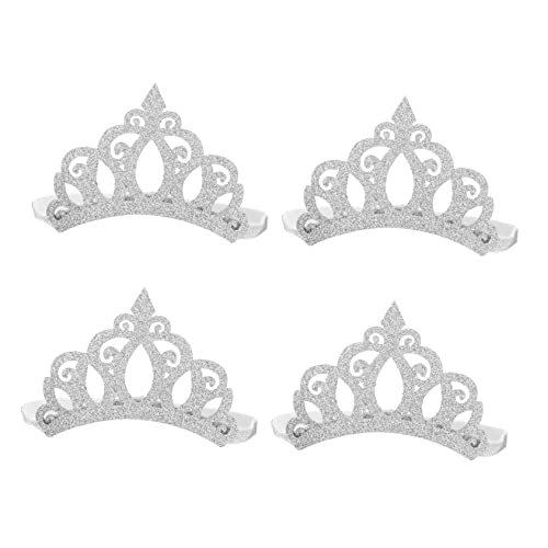 DEARMAMY 4 Stück Krone Haarreif für Teiliges Glitzernde Krone für Geburtstagsfeiern Fotografie und Partys Hochwertige Haardekoration Kleine DEARMAMY 4 Stück Krone Haarreif für Teiliges Glitzernde Krone für Geburtstagsfeiern Fotografie und Partys Hochwertige Haardekoration Kleine von DEARMAMY