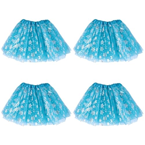 DEARMAMY 4 Stück Schneeflockenrock für Kinder Kinderkleidung für Mädchen Halloween-Rock kinder ballettkleidung Kinder Prinzessinnenrock glitzer rock Leistungsrock für Kinder Mesh-Tutu-Rock DEARMAMY 4 Stück Schneeflockenrock für Kinder Kinderkleidung für Mädchen Halloween-Rock kinder ballettkleidung Kinder Prinzessinnenrock glitzer rock Leistungsrock für Kinder Mesh-Tutu-Rock von DEARMAMY