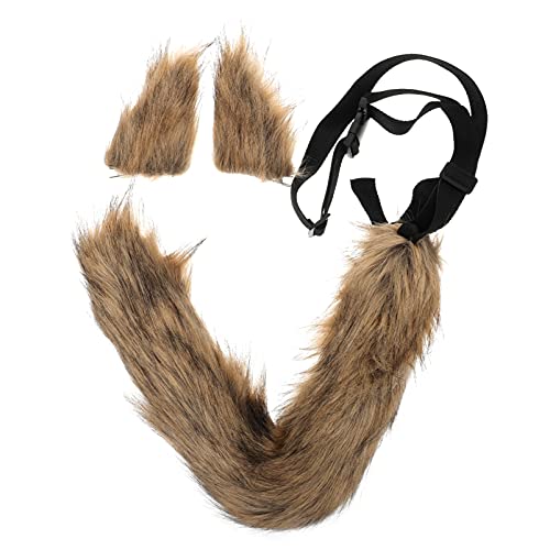 DEARMAMY 5 Sätze Cosplay-anzug Haarband Für Damen Party-requisite Kostümzubehör Cosplay-zubehör Brown Plüsch 3 Stück * 5 DEARMAMY 5 Sätze Cosplay-anzug Haarband Für Damen Party-requisite Kostümzubehör Cosplay-zubehör Brown Plüsch 3 Stück * 5 von DEARMAMY