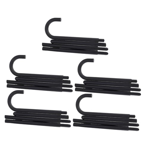 DEARMAMY 5 Stück Magische Krücke Requisiten Spazierstock für die Bühne Leistungskrücke Halloween-Gehstock Party-Cosplay-Krücke Cosplay Rohrstock Stütze Tanzrohrkrücke Plastik Schwarz von DEARMAMY