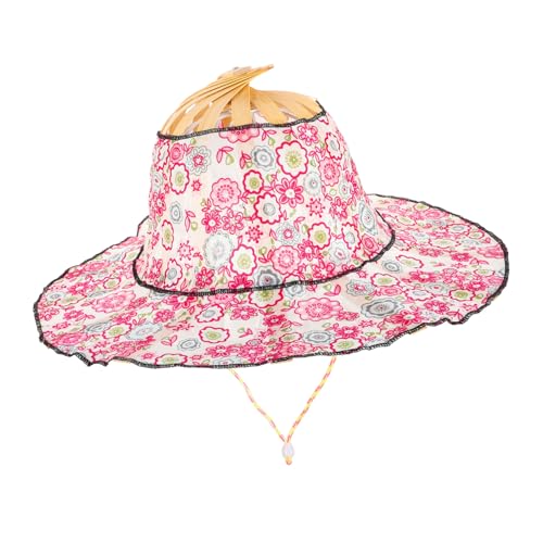 DEARMAMY 5St Faltbarer Strandhut Hüte für Frauen Kappe im Freien Sonne Sombrero bescherung Weihnachten präsente Weihnachten Strandhüte für Damen Hut für den Sommergebrauch Bambus weben Rosa DEARMAMY 5St Faltbarer Strandhut Hüte für Frauen Kappe im Freien Sonne Sombrero bescherung Weihnachten präsente Weihnachten Strandhüte für Damen Hut für den Sommergebrauch Bambus weben Rosa von DEARMAMY