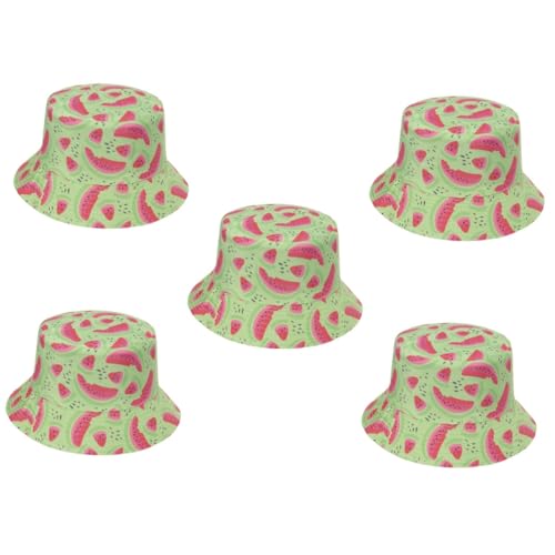 DEARMAMY 5st Wassermelonen-Eimer-Hut Bucket Hat Mädchen Hut Bucket Hats Für Damen Kappe Babymütze Strandhüte Hutklammer Melonenhut Sonnenhut Eimerhut Mit Ananas Green Polyester DEARMAMY 5st Wassermelonen-Eimer-Hut Bucket Hat Mädchen Hut Bucket Hats Für Damen Kappe Babymütze Strandhüte Hutklammer Melonenhut Sonnenhut Eimerhut Mit Ananas Green Polyester von DEARMAMY
