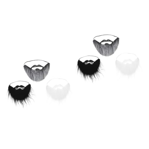 DEARMAMY 6 Stück Teiliges Falsche aus Flauschigem Flanell Leichte und Hautfreundliche Party Accessoires für Halloween und Karneval Lustige Verkleidung für Erwachsene DEARMAMY 6 Stück Teiliges Falsche aus Flauschigem Flanell Leichte und Hautfreundliche Party Accessoires für Halloween und Karneval Lustige Verkleidung für Erwachsene von DEARMAMY