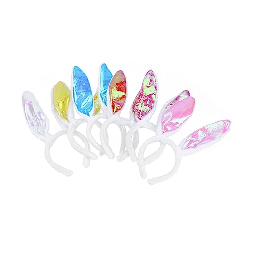 DEARMAMY 6 Stück Teiliges Fluoreszierendes Hasenohren Haarreif für Leichtes Formstabiles Stirnband für Halloween Kostüm Karneval Party Bunte Farben für Mädchen Geeignet für Festtage und DEARMAMY 6 Stück Teiliges Fluoreszierendes Hasenohren Haarreif für Leichtes Formstabiles Stirnband für Halloween Kostüm Karneval Party Bunte Farben für Mädchen Geeignet für Festtage und von DEARMAMY