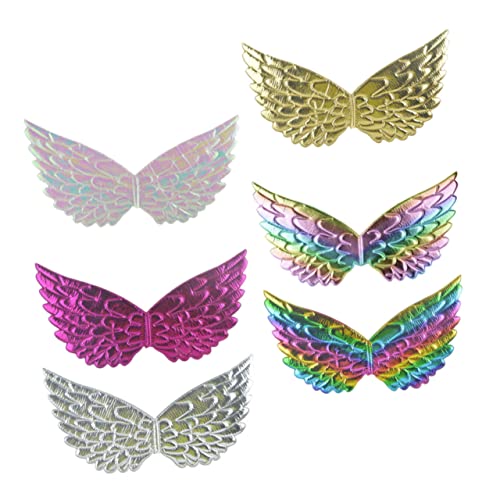 DEARMAMY 6St Flügel für kindergeschenke adventsgeschenke die wings geschenketueten e girl kleidung Kostümzubehör Partyzubehör für Cosplay-Kostüm Stoff DEARMAMY 6St Flügel für kindergeschenke adventsgeschenke die wings geschenketueten e girl kleidung Kostümzubehör Partyzubehör für Cosplay-Kostüm Stoff von DEARMAMY