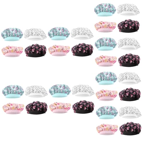DEARMAMY 8 Sätze Schlafmütze Aus Satin Für Kindermütze Kappe Schlafende Kopfbedeckung Kleinkinder Schlafmütze Kappen Modische Schlafmützen Kinderhaube Polyester 4 Stück * 8 von DEARMAMY