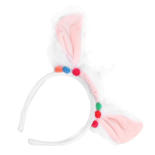 DEARMAMY Alpaka-Stirnband fasching kopfbedeckung karneval kopfbedeckung Alpaka Haarreif Tierstirnband Cosplay-Stirnbänder Alpakaohren Stirnband Halloween -Kostümzubehör Eisendraht von DEARMAMY