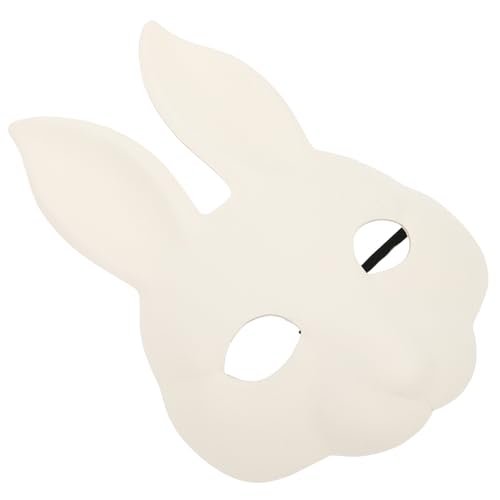 DEARMAMY Ausgefallene Partymaske Kaninchenmaske Für Party Maskenmaske Blankomaske Karnevals Kaninchenmaske Maskerade Tier Cosplay Maske Häschen Kostüm Zubehör Kawaii Maske DEARMAMY Ausgefallene Partymaske Kaninchenmaske Für Party Maskenmaske Blankomaske Karnevals Kaninchenmaske Maskerade Tier Cosplay Maske Häschen Kostüm Zubehör Kawaii Maske von DEARMAMY